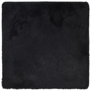 Tappeto del soggiorno | Tappeto Shaggy a Pelo Lungo NAVARRA Nero 200x200 cm poliestere