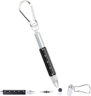 Regalo d'anniversario uomo - Mini 6-in-1 stilografica multifunzionale con molla di scatto