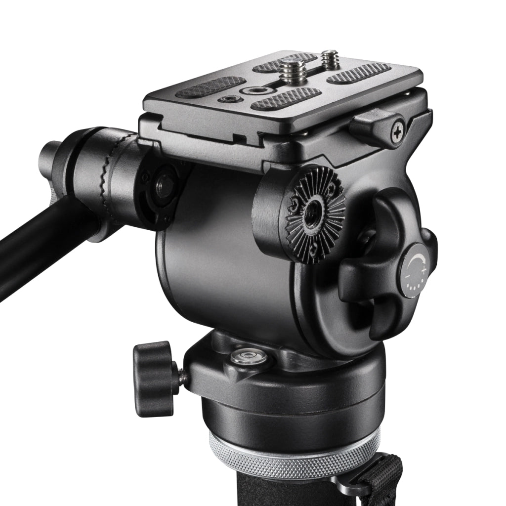 Mantona 19879 Monopiede video Dolomit Mono con testa a sfera per riprese stabilizzate