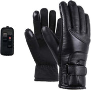 Maniche Calde - USB Ricaricabile - Touchscreen - Impermeabili - Resistenti al Vento - Unico Dimensione - Nero
