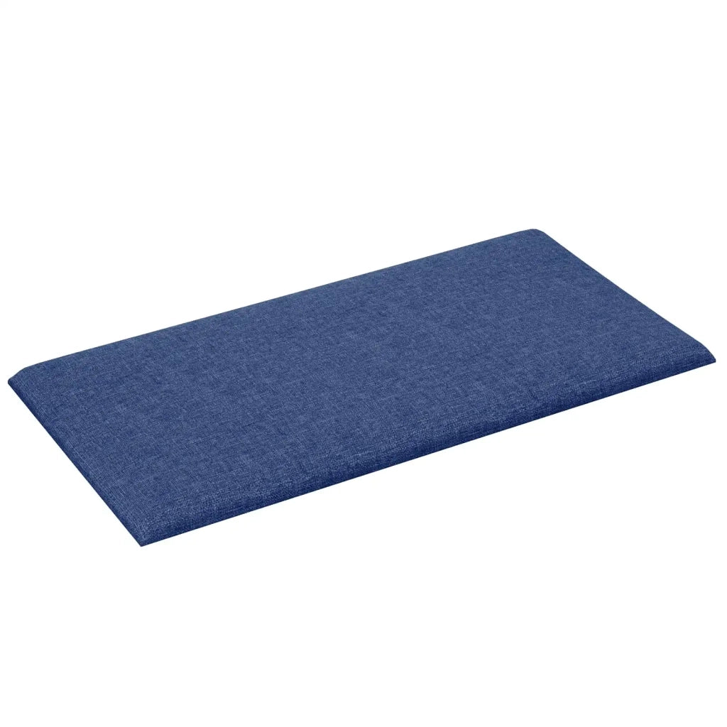 Testiera da Parete 12 pcs Blu 60 x 30 cm Tessuto 4008346