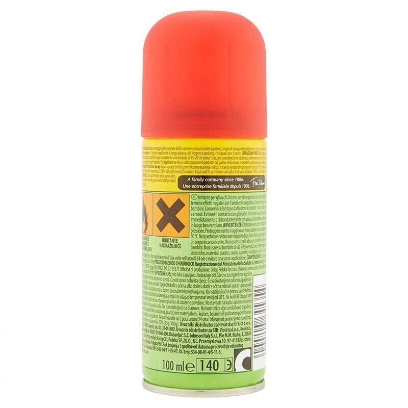 AUTAN TROPICAL 12 PZ SPRAY SECCO ANTIZANZARE IN FORMATO DA 100 ML L'UNO