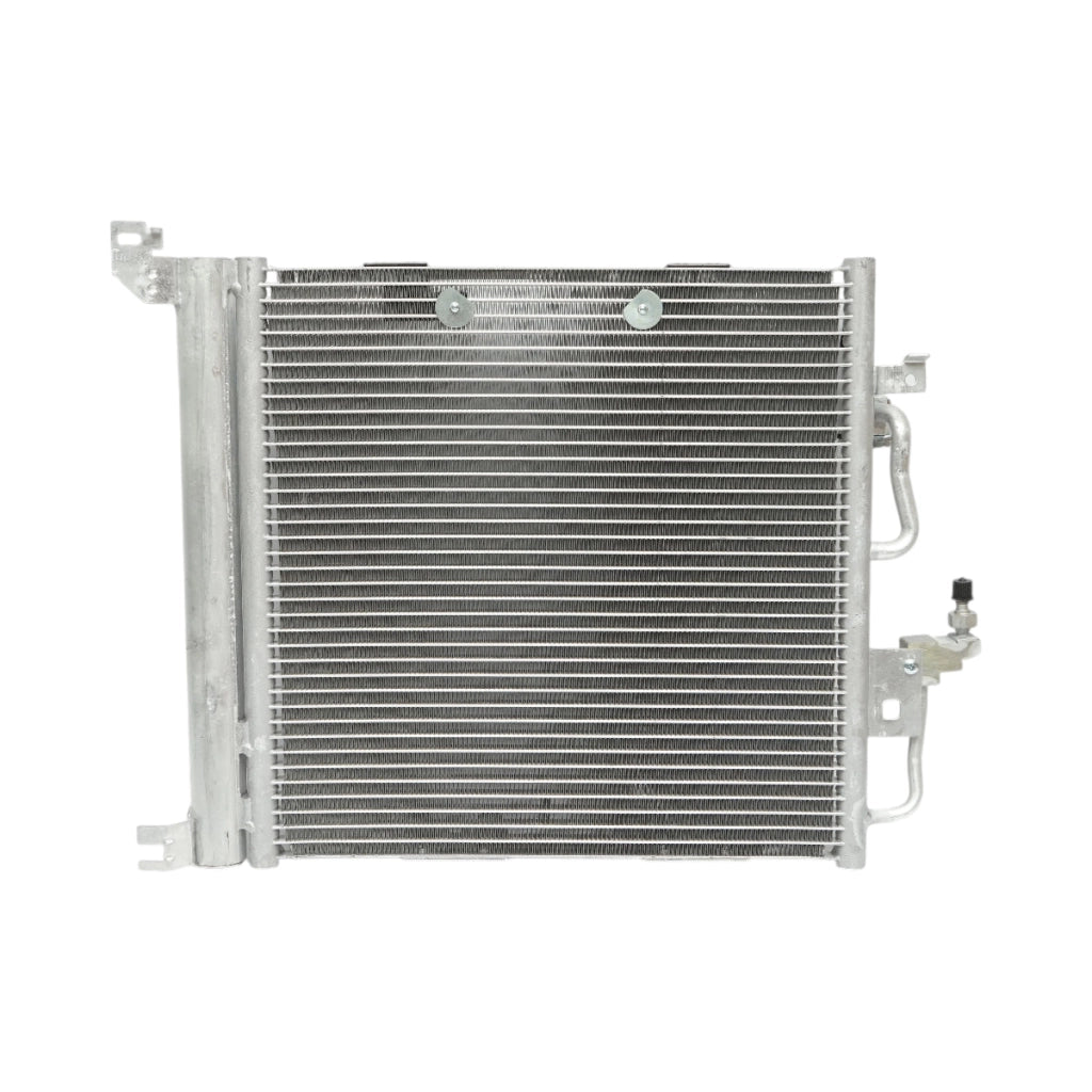 Radiatore climatizzazione (condensatore AC) – Opel Astra H, Zafira Dimensioni: 370 × 370 × 16 mm Codici OEM compatibili: 13129195, 1850099, 93178961, 1924005329