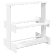 Supporto per stecche da biliardo Legno ingegnerizzato Bianco 3429734