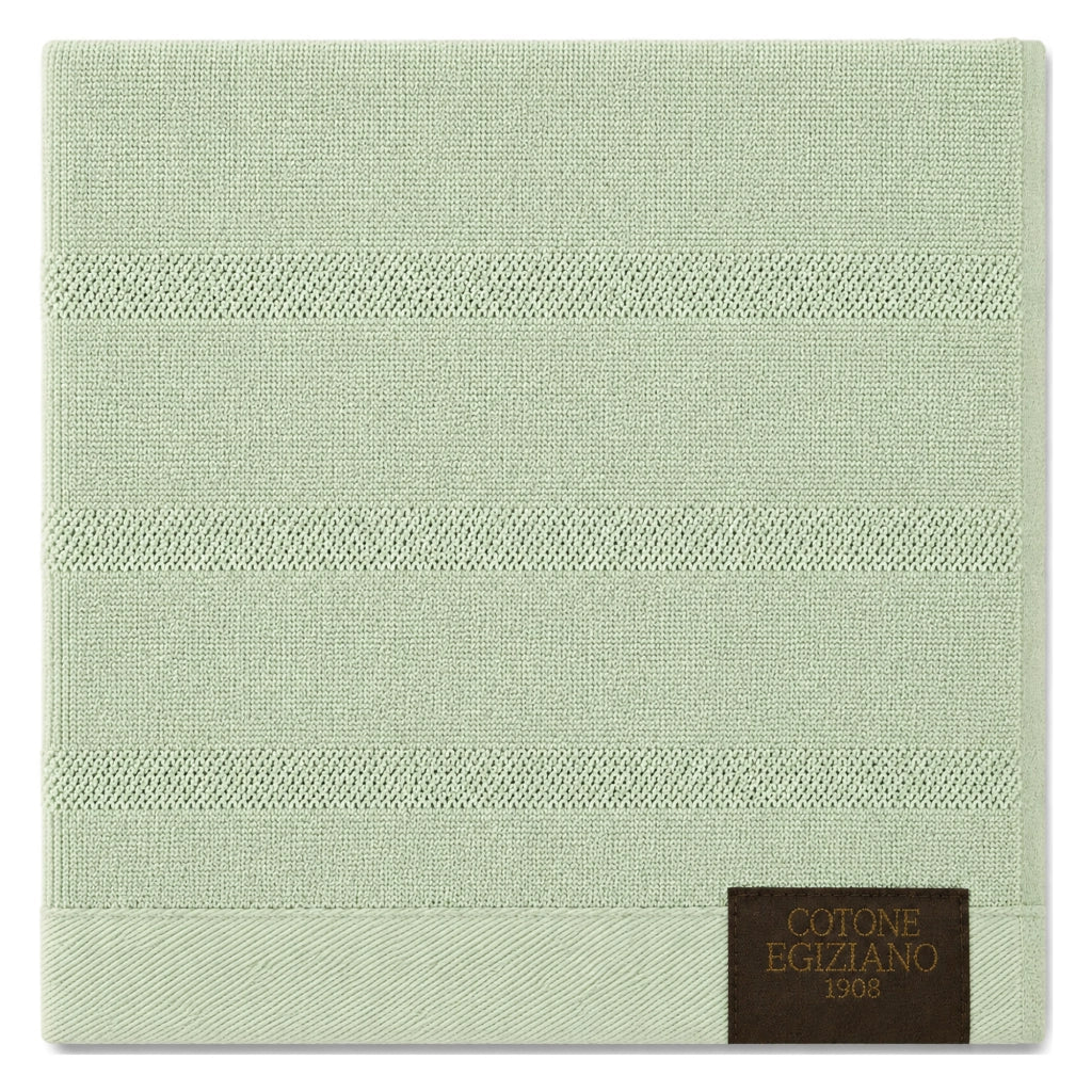 Rovarero, Telo Bagno Sfumatura Colore Struttura Menta, Verde Menta