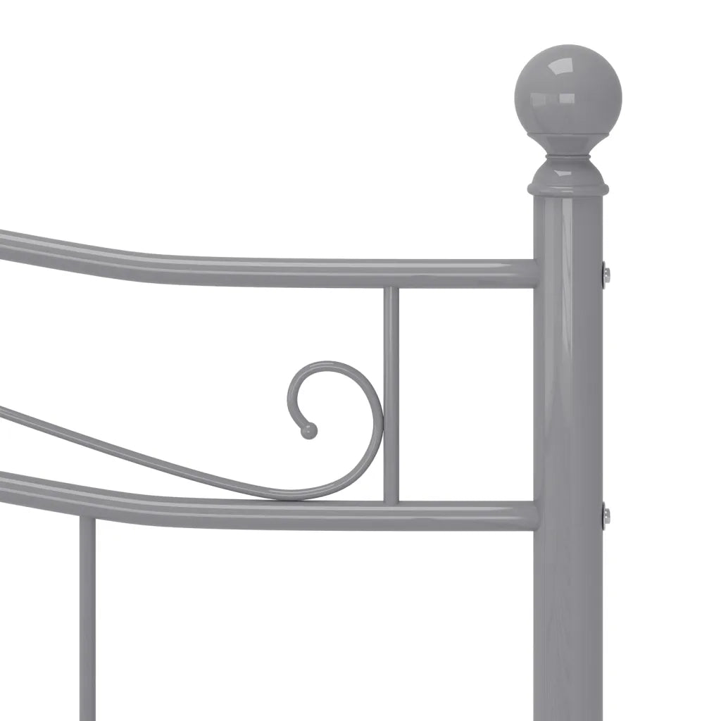 Giroletto Grigio in Metallo 160x200 cm