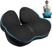 Cuscino Ergonomico - Cuscino Orthopedico - Cuscino per Seders - Fondello Antiscivolo - Materiale Trapezoide - Migliora la Postura del Corpo - Cuscino per Seders per Sedia da Ufficio