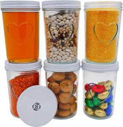 Set di contenitori per overnight oats in ceramica - Bicchieri per muesli - Set di mason jar - Set di contenitori per avena - Set per il tuo breakfast