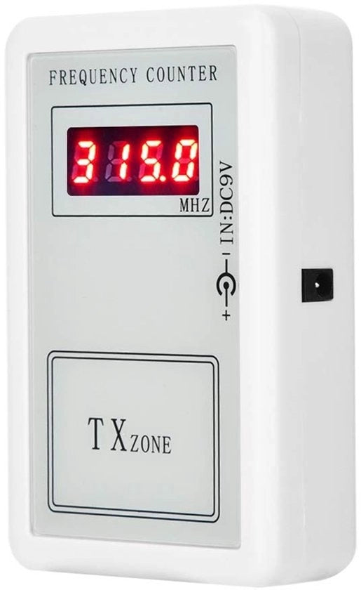 Misuratore di frequenza portatile 250-450MHz - Metro digitale - Comando a distanza wireless - Rilevamento segnale - Detezione errore - Strumento diagnostico - Tester di segnale