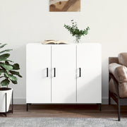 Credenza Bianca 90x34x80 cm in Legno Multistratocod mxl 128222