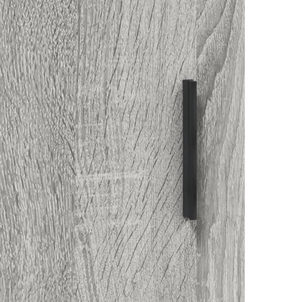 Credenza Grigio Sonoma 34,5x34x180 cm in Legno Multistrato 3198807
