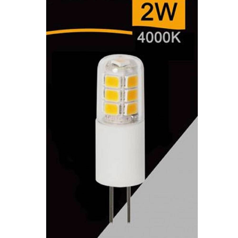 Trade Shop - Lampadina Led G4 Ac/dc 12v 2 Watt 250 Lm Luce 3000k 6500k 4000k Spardc-g4-2w-002 -