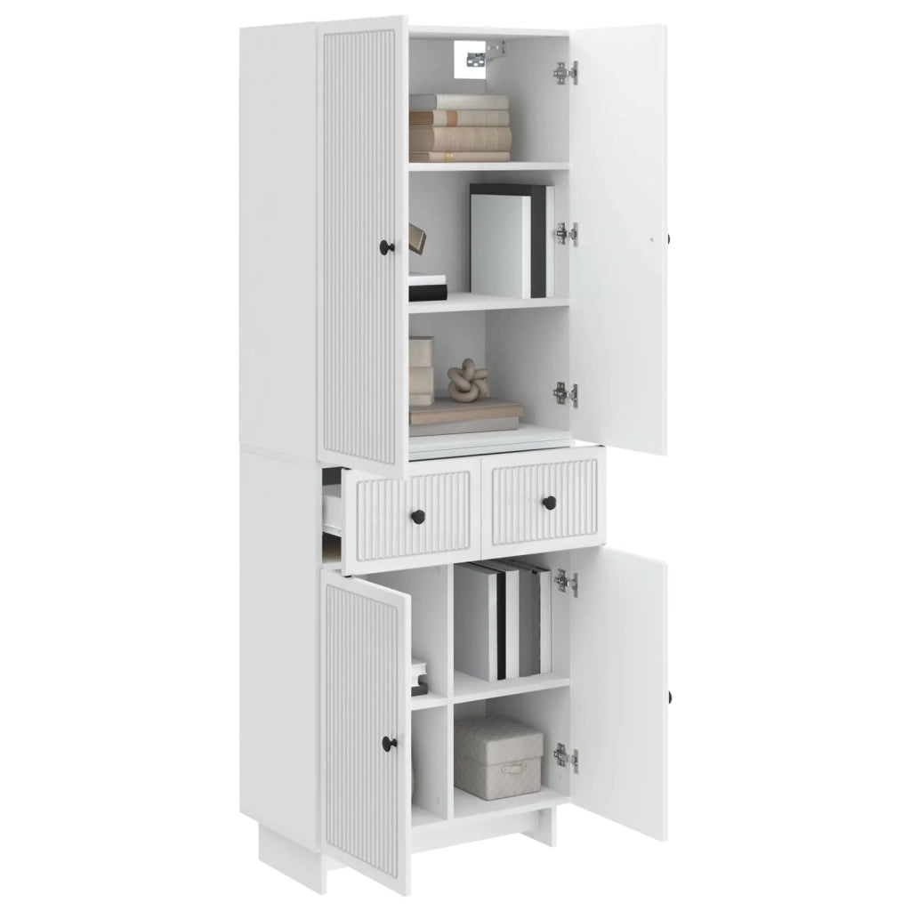 Set di armadi 2 pcs 66 x 34,5 x 90 cm Legno ingegnerizzato