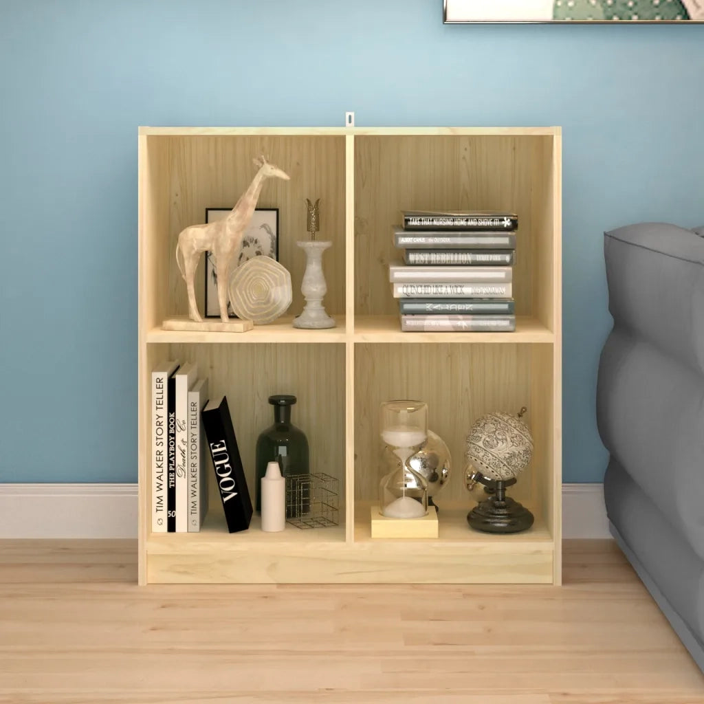 Credenza-Buffet-Armadio da cucina 70x33x76 cm in Legno Massello di Pino