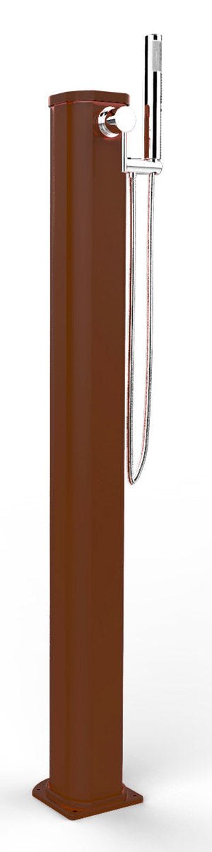 Doccia Solare da Esterno Giardino 20L Miscelatore e Doccetta Mobile Arkema Jolly Go Oro Van Gogh