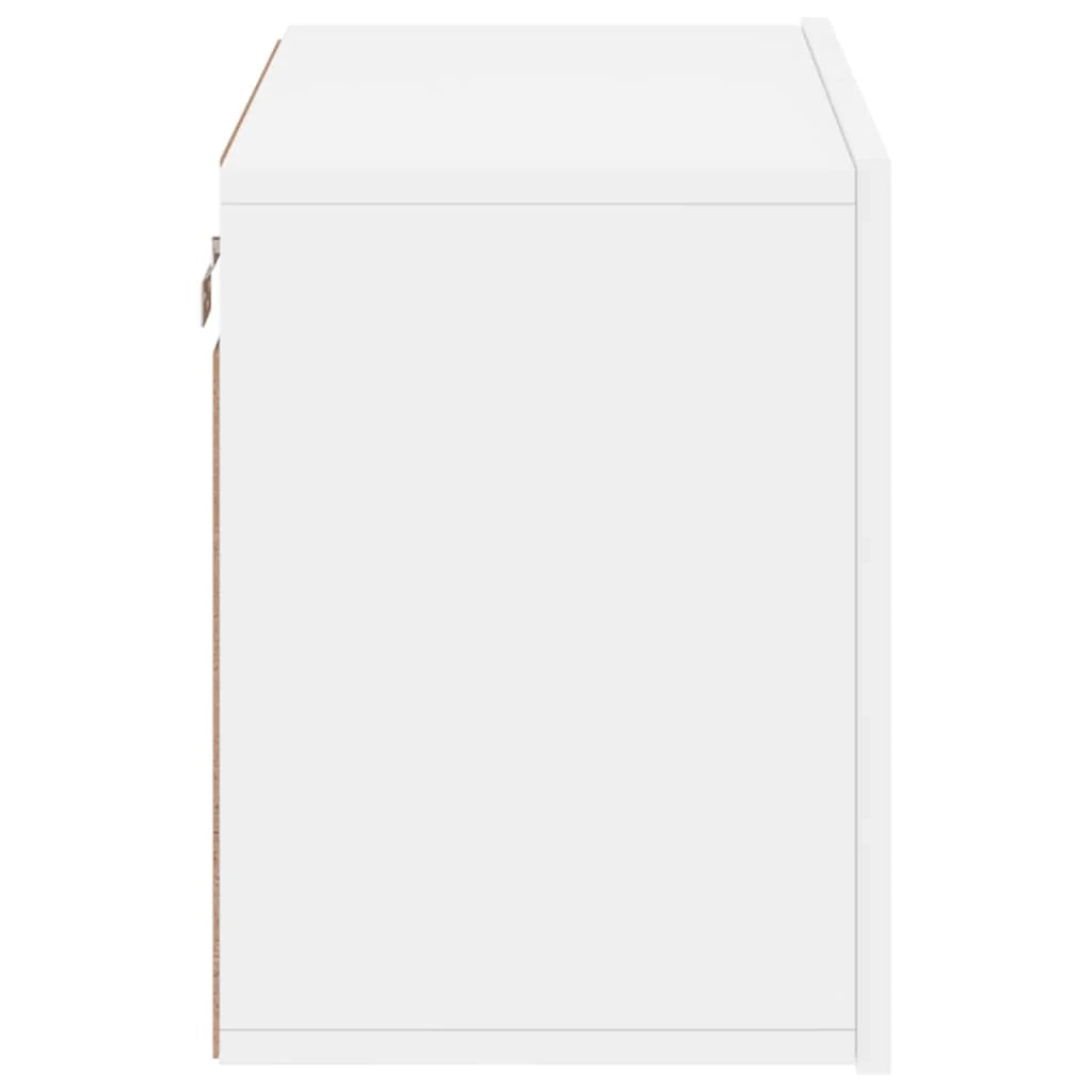 Mobile TV multimediale scaffale TV mobile TV credenza per sala da pranzo soggiorno camera da letto montaggio a parete 60 x 30 x 41 cm bianco 02_0027795
