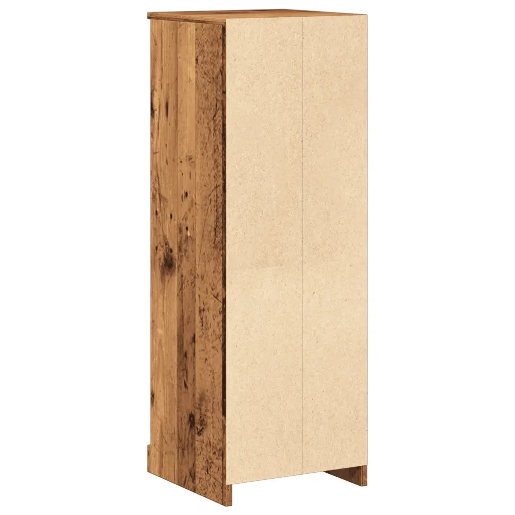 Credenza Legno Antico 36x35,5x103,5 cm in Legno Multistrato 857149
