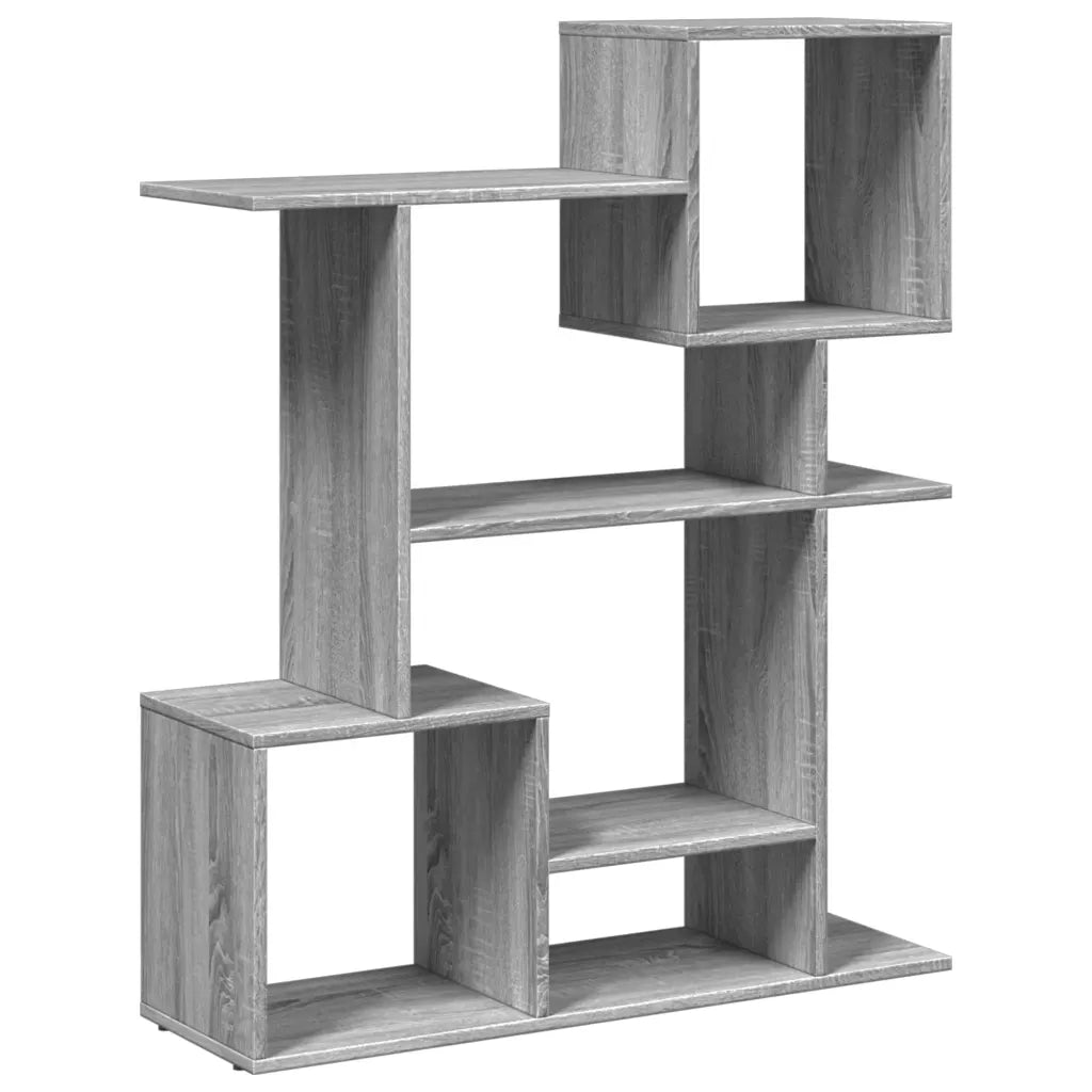 Libreria Divisorio Grigio Sonoma 92x29x112 cm in Truciolato 858125