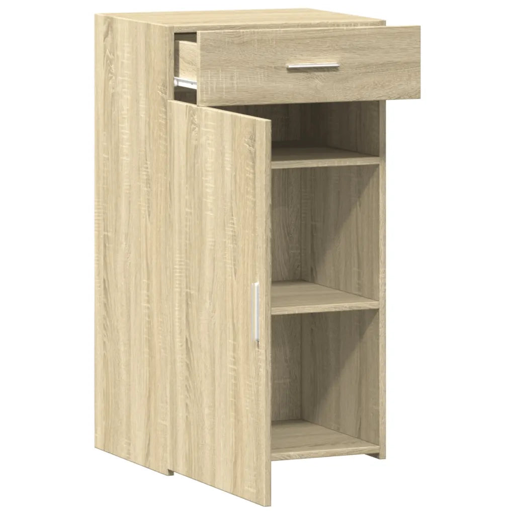 vidaXL Credenza Rovere Sonoma 50x42,5x93 cm in Legno Multistrato