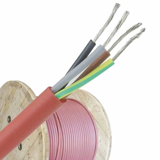 Cavo di rame puro SiHF 4x1,5mm² per bobina 500 metri