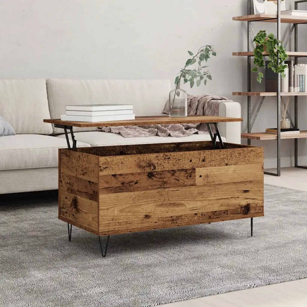 Tavolino da salotto Legno vecchio 90 x 44.5 x 45 cm 879615