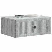 Set di 2 Comodini | Armadio da Notte | Mobiletto da notte Grigio Sonoma 49 x 34,5 x 20 cm