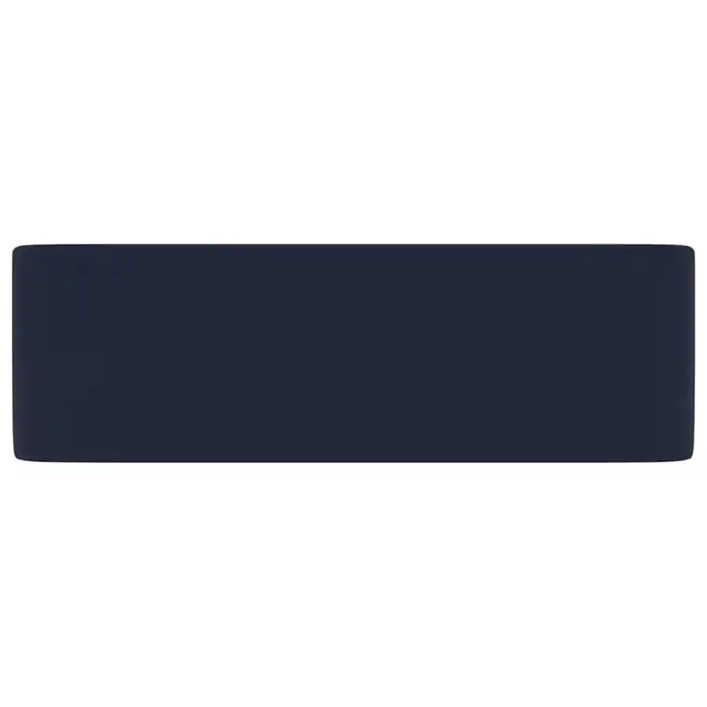 Lavandino Luxury Blu Scuro Opaco 41x30x12 cm in Ceramica