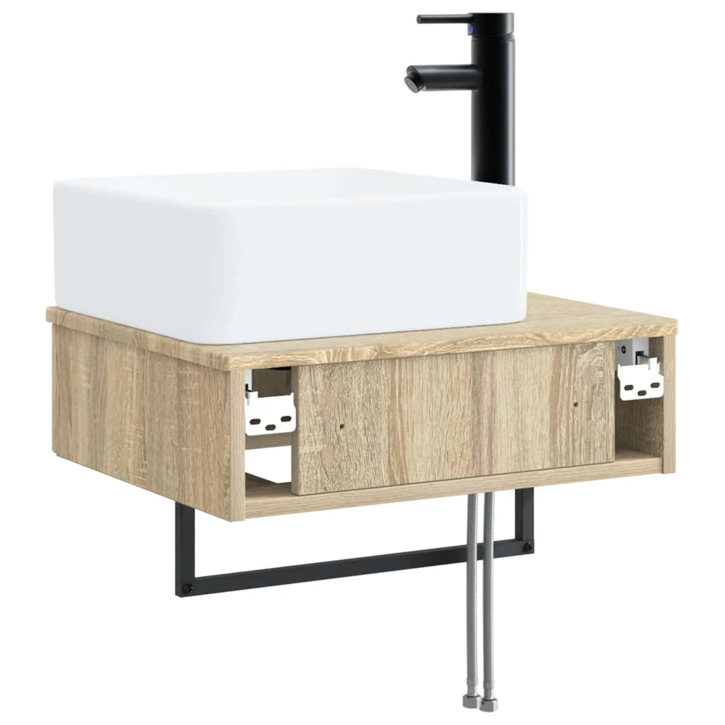 Lavabo da Parete Rovere Sonoma 53 x 35 x 39 cm 890210