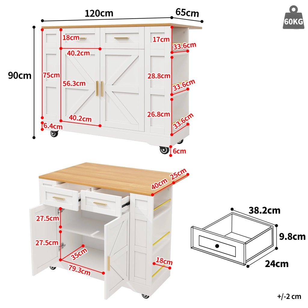 Tavolo da Pranzo Allungabile con Buffet e Piano in Legno ¨C MINIMAL ¨C Bianco