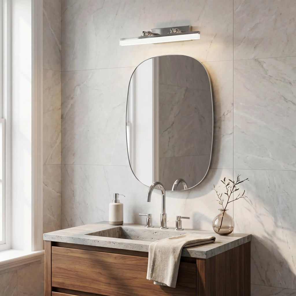 Applique Da Bagno Led APP1869-1W 40cm Chrome
