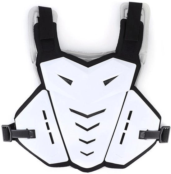 Protezione Petto di Alta Qualità - Motorvest - Resistente allo Shock - Leggero - Cinturone Regolabile - Sicuro da Utilizzare