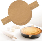 Bakvormen per 100 - Ronde - Pannelli di silicone per forno a doppia faccia - Antiscorreggianti - Ideali per toast, panini e brioche
