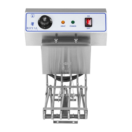 Friggitrice alta inox 1 vasca 16 litri vasca estraibile con timer professionale 3614028