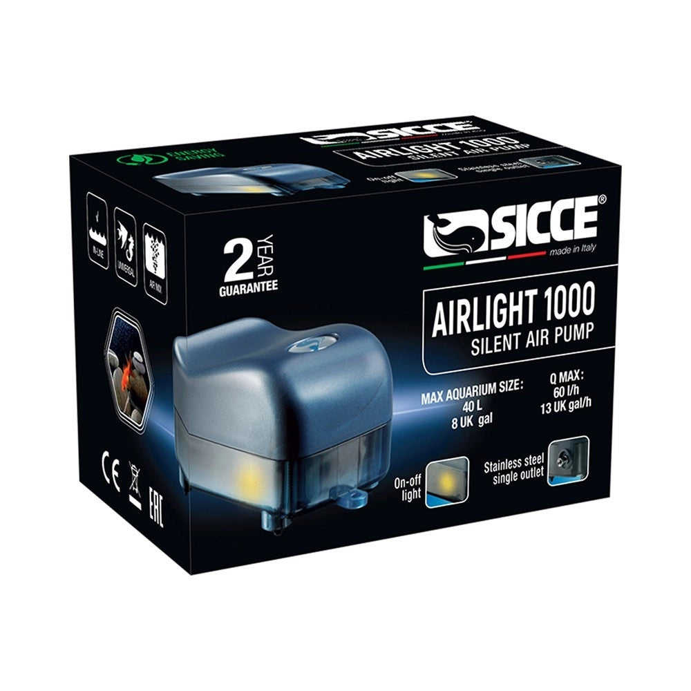 Sicce Air Light - Aeratore per acquari Modello: 1000