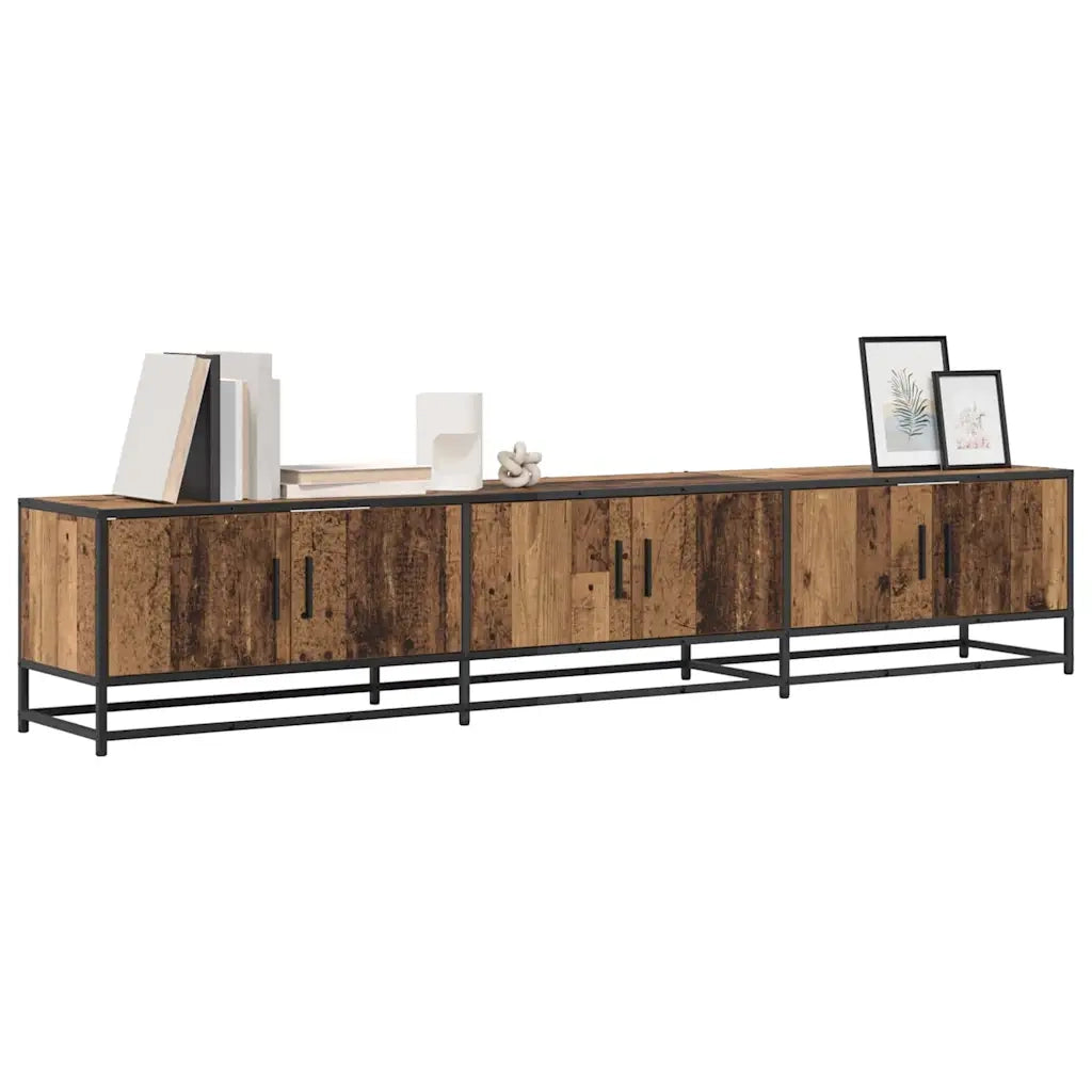 Unità TV 2 pcs Legno vecchio 210 x 35 x 41 cm Legno multistrato 3402500