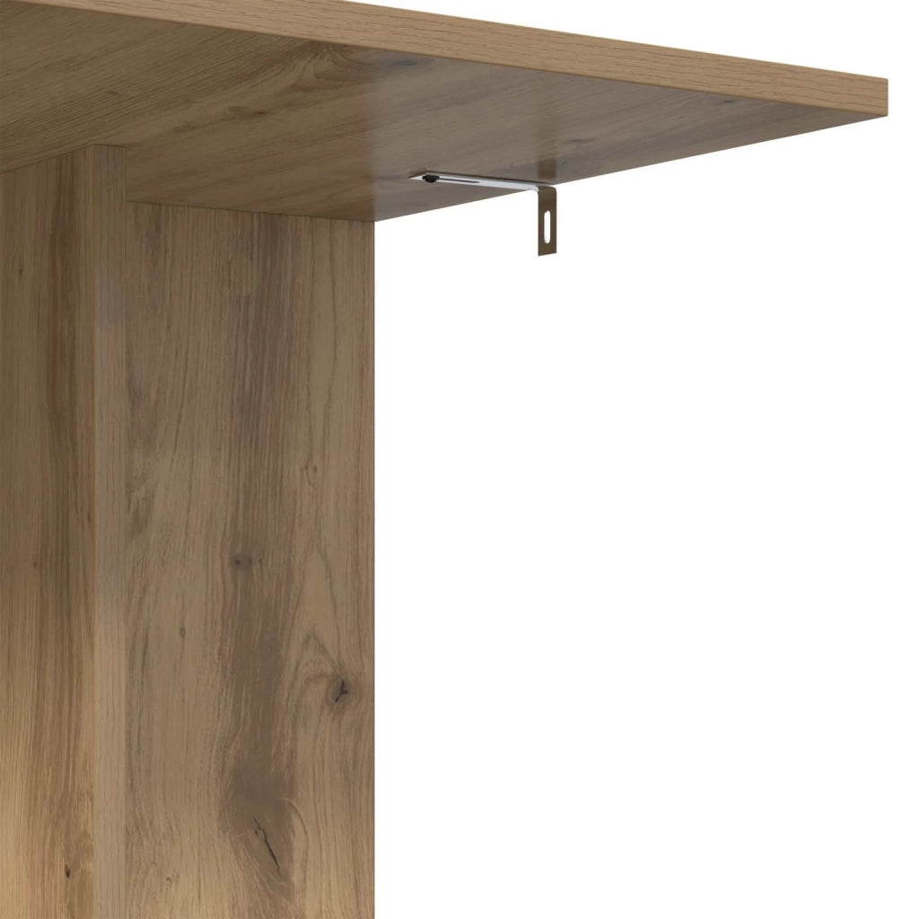 Tavolo laterale Rovere artigianale 45 x 40 x 62,5 cm