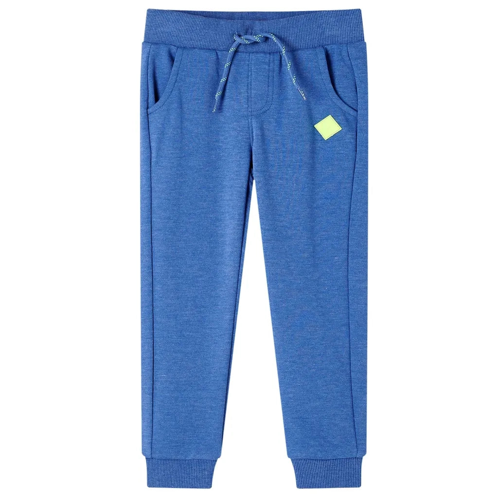 Pantaloni Tuta per Bambini Blu MÃ©lange 104cod mxl 133657