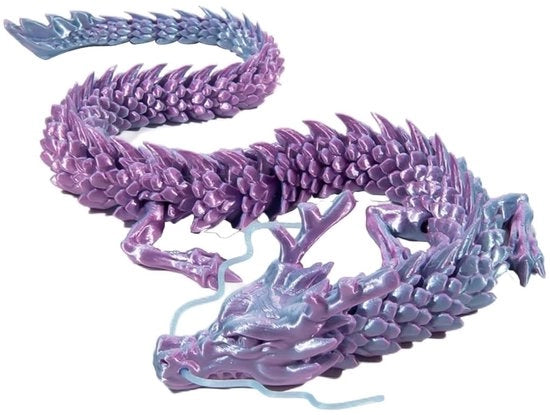 Decorazione per acquario 3D stampata - drago - ornamento - paesaggio - decorazione per ufficio - decorazione per casa - materiale bioplastico - 30 cm - oggetto decorativo