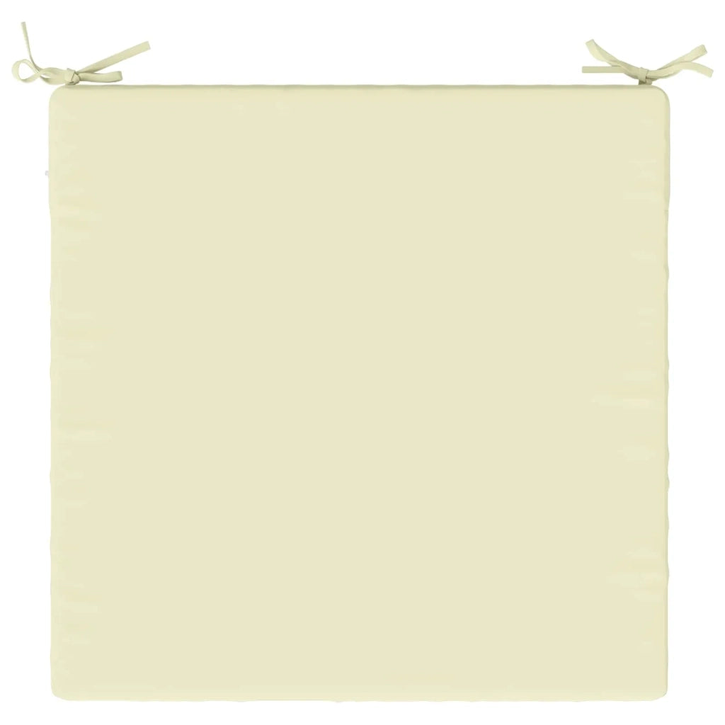 Cuscino per Sedia in Unico Pezzo SOEST 100% Poliestere Crema 944735