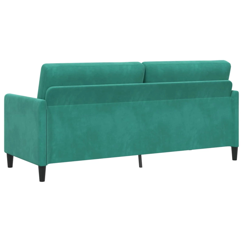 Divano con Storage Turchese 192 x 78 x 87 cm Poliestere 42036999