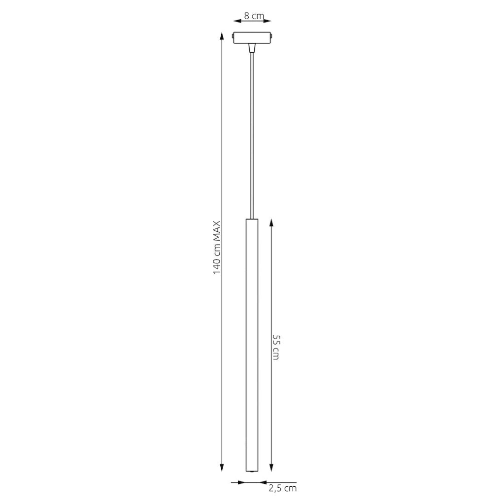 Lampada sospensione SELTER grigio metallo 1xG9 Emibig