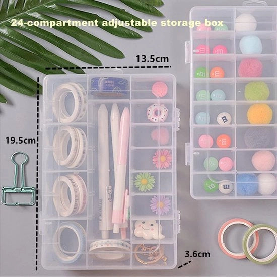 Cassetta di conservazione dei farmaci con 3 livelli - Kit di pronto soccorso e farmacia domestica con maniglia portatile - Cassetta di archiviazione per farmaci, materiali di artigianato o cosmetici (34x22x19 cm)