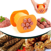 Crumista Manuale per Cevapcici con 7 Pezzi per Salsicce e Polpette di Carne Macinata