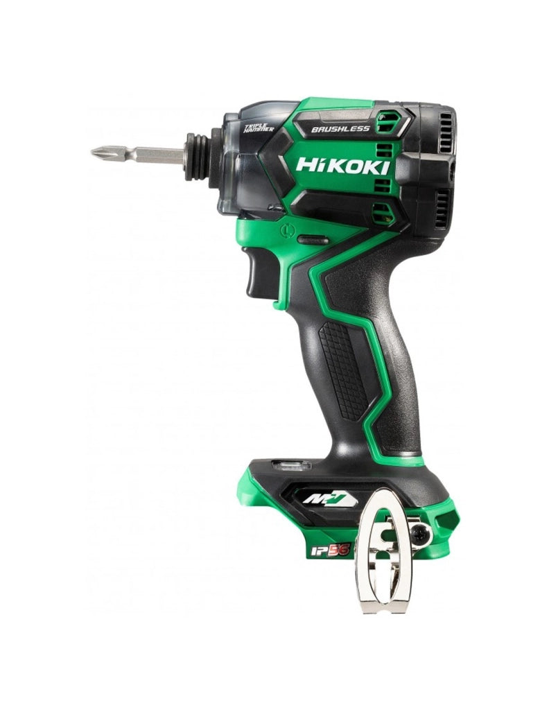 Avvitatore ad Impulsi HIKOKI WH36DCB1X (1 x 4,0Ah/8,0 Ah + UC18YSL3 + Valigetta HSC II)