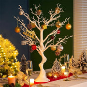 Albero Finto per Decorazione e Centrotavola da 75cm con Rami Bianchi - Adatto per Halloween, Festa di Matrimonio e Auguri di Compleanno.