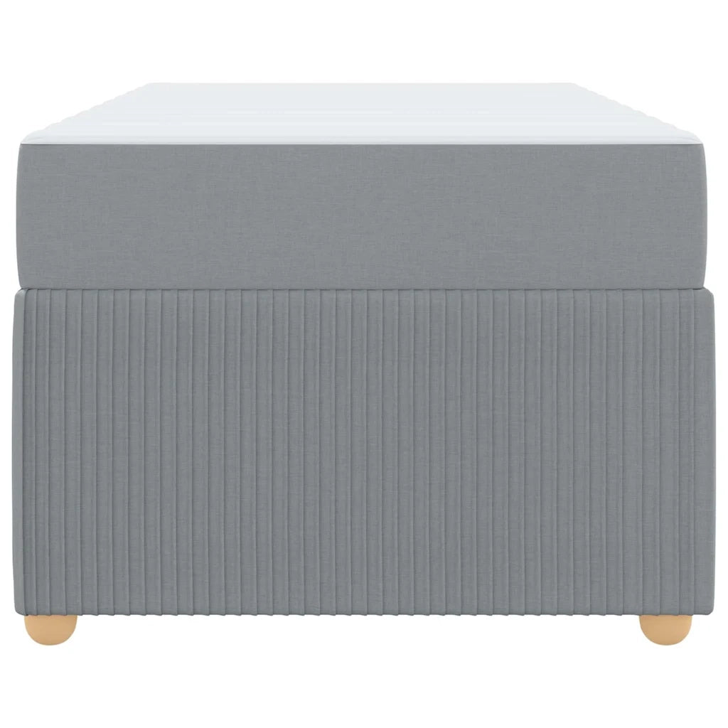 Struttura del letto Grigio chiaro 90 x 200 cm Tessuto 3398340