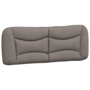 Cuscino Testiera Hvar Tortora 140 cm in Tessuto CFW9509187