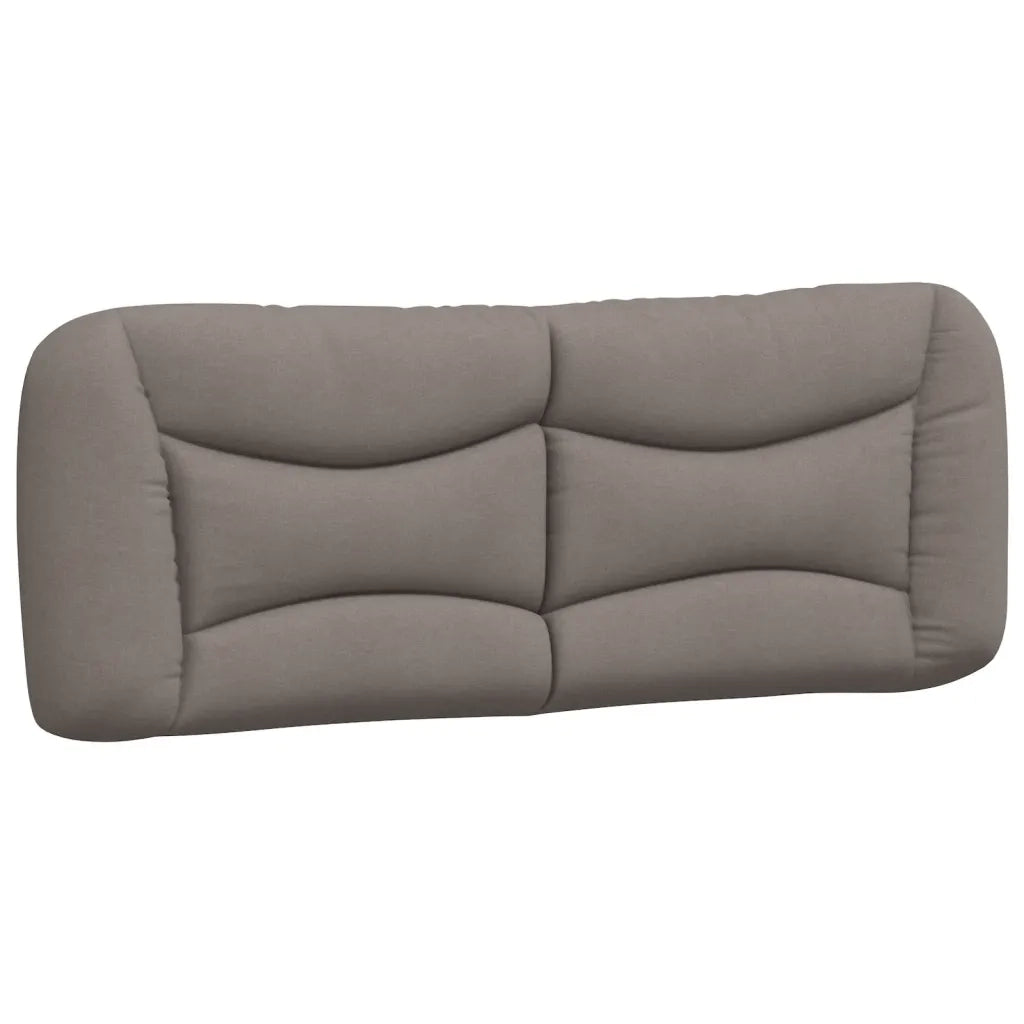 Cuscino Testiera Hvar Tortora 140 cm in Tessuto CFW9509187