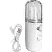 Trade Shop - Nano Spray Idratante Umidificatore Facciale Vaporizzatore Viso Tasca Viaggio Cordless -