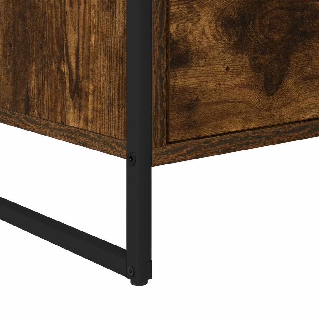 Mobile laterale Quercia Fumosa 79 x 36 x 75 cm 886602
